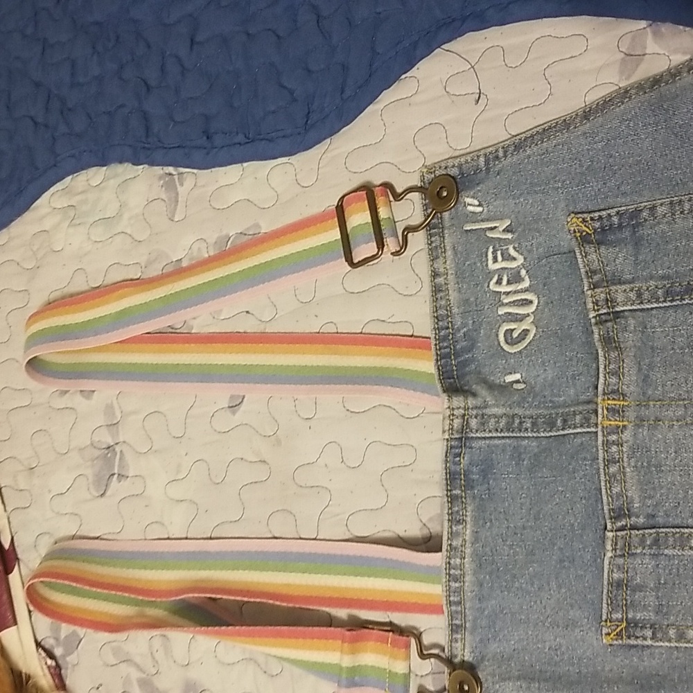 Overall Shorts